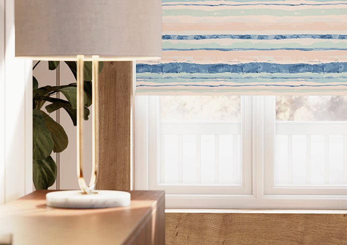 Whitstable Stripe (Blackout), Coastal Wash - Roller Blind - Image 5